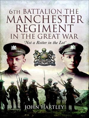 cover image of 6th Battalion, the Manchester Regiment in the Great War
